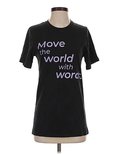 Pre-owned Bella+canvas Active T-shirt In Black