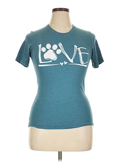 Pre-owned Bella+canvas Active T-shirt In Blue