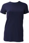 Bella+canvas Bella Ladies/womens The Favorite Tee Short Sleeve T-shirt In Blue