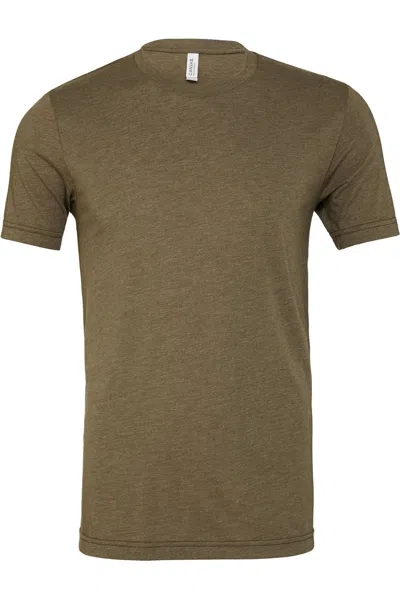 Bella+canvas Canvas Triblend Crew Neck T-shirt / Mens Short Sleeve T-shirt In Multi