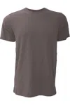 Bella+canvas Canvas Unisex Jersey Crew Neck Short Sleeve T-shirt In Black