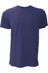 Bella+canvas Canvas Unisex Jersey Crew Neck Short Sleeve T-shirt In Blue