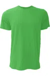 Bella+canvas Canvas Unisex Jersey Crew Neck Short Sleeve T-shirt In Green