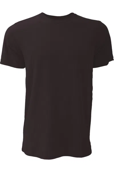 Bella+canvas Canvas Unisex Jersey Crew Neck Short Sleeve T-shirt In Grey