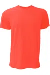 Bella+canvas Canvas Unisex Jersey Crew Neck Short Sleeve T-shirt In Red