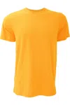 Bella+canvas Canvas Unisex Jersey Crew Neck Short Sleeve T-shirt In Yellow