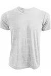 Bella+canvas Canvas Unisex Poly-cotton Short Sleeve T-shirt In White
