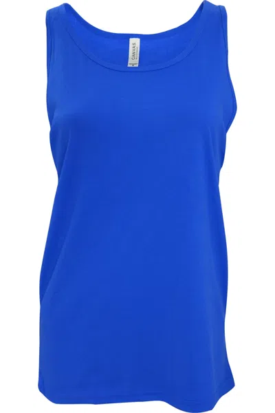 Bella+canvas Canvas Womens/ladies Jersey Sleeveless Tank Top In Multi