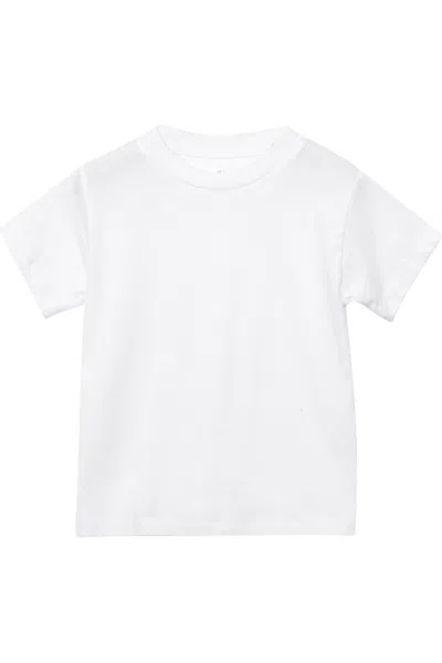 Bella+canvas Bella + Canvas Childrens/kids Jersey T-shirt In White
