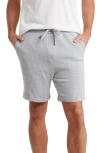 Bella+canvas Drawstring Sweat Shorts In Athletic Heather