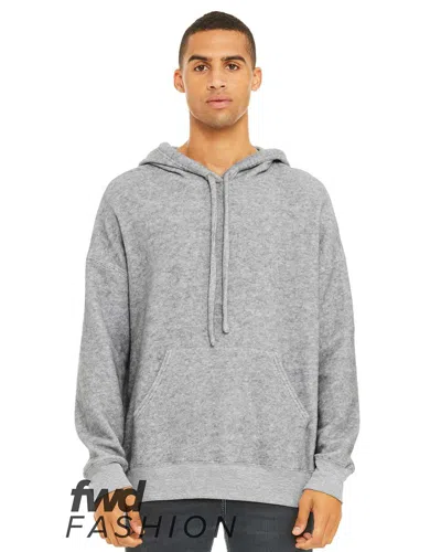 Bella+canvas Fwd Fashion Sueded Fleece Hoodie In Multi