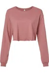Bella+canvas Fwd Fashion Women´s Crop Long Sleeve Tee In Multi