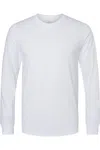 Bella+canvas Heather Cvc Long Sleeve Tee In Multi