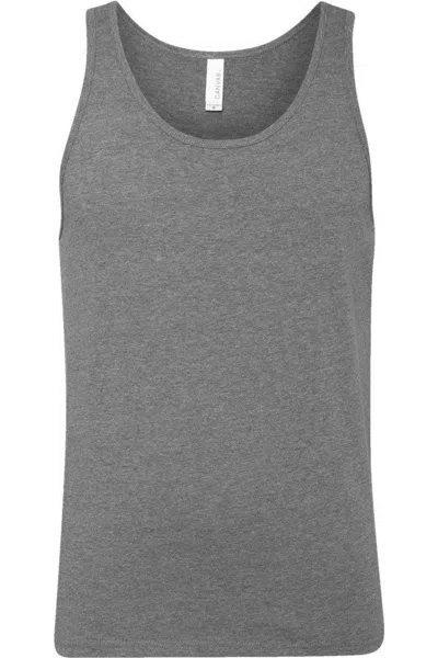 Bella+canvas Heather Cvc Tank In Multi