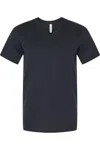 Bella+canvas Heather Cvc V-neck Tee In Multi