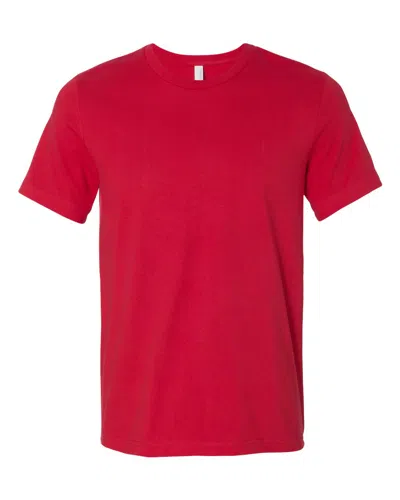 Bella+canvas Heavyweight Tee In Red