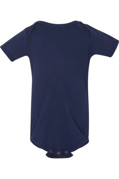 Bella+canvas Kids' Infant Jersey One Piece In Blue