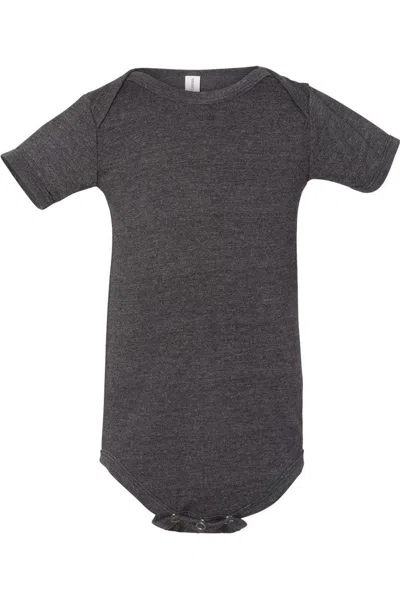 Bella+canvas Kids' Infant Jersey One Piece In Gray