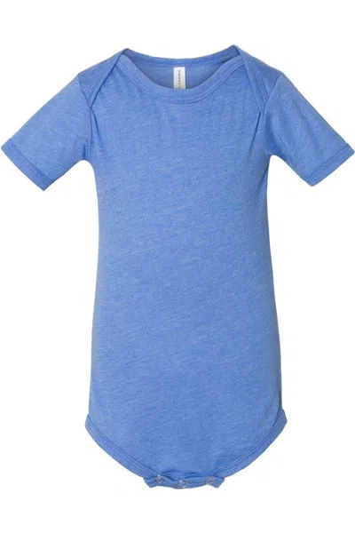 Bella+canvas Kids' Infant Jersey One Piece In Blue