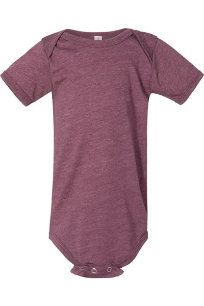 Bella+canvas Kids' Infant Jersey One Piece In Brown