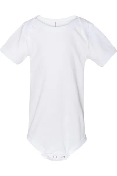 Bella+canvas Kids' Infant Jersey One Piece In White
