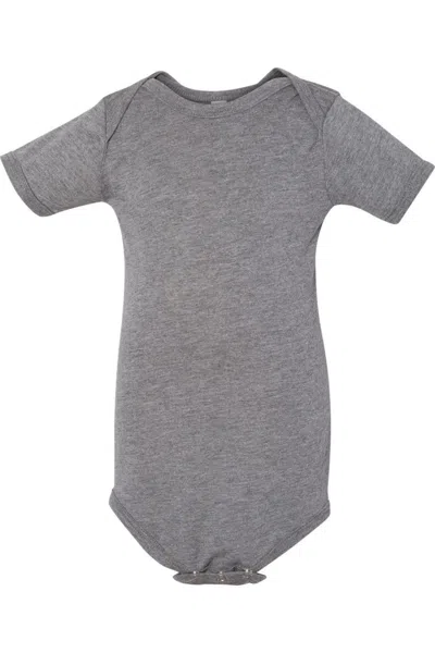 Bella+canvas Kids' Infant Triblend Short Sleeve One Piece In Gold