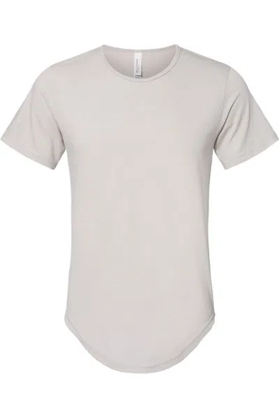 Bella+canvas Jersey Curved Hem Tee In Multi