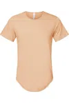 Bella+canvas Jersey Curved Hem Tee In Multi