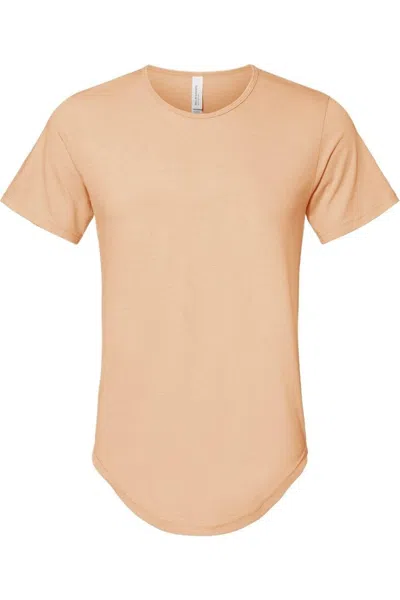 Bella+canvas Jersey Curved Hem Tee In Multi