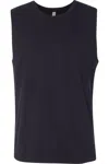 Bella+canvas Jersey Muscle Tank In Black