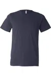 Bella+canvas Long Body Urban Tee In Blue