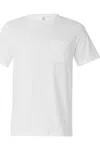 Bella+canvas Jersey Pocket Tee In White