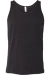 Bella+canvas Jersey Tank In Black