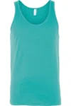 Bella+canvas Jersey Tank In Blue