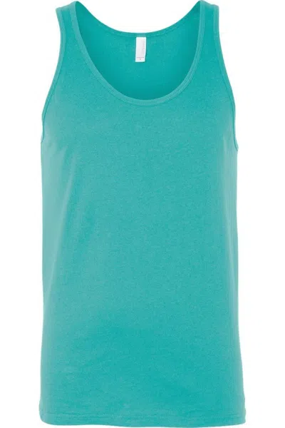 Bella+canvas Jersey Tank In Blue