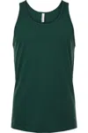 Bella+canvas Jersey Tank In Green