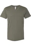Bella+canvas Jersey V-neck Tee In Green