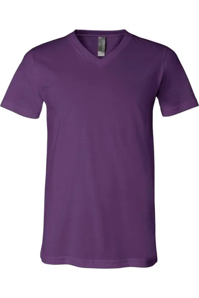 Bella+canvas Jersey V-neck Tee In Multi