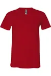 Bella+canvas Jersey V-neck Tee In Red