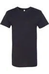 Bella+canvas Long Body Urban Tee In Black