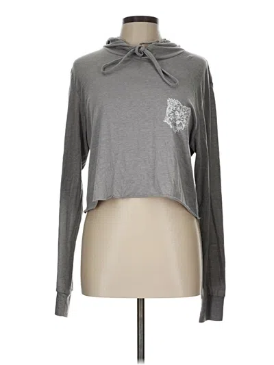 Pre-owned Bella+canvas Long Sleeve Polo Shirt In Gray