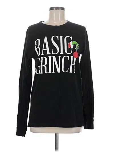 Pre-owned Bella+canvas Long Sleeve T-shirt In Black