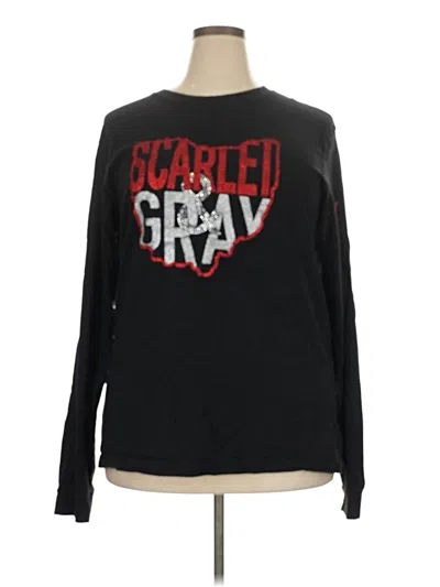 Pre-owned Bella+canvas Long Sleeve T-shirt In Black
