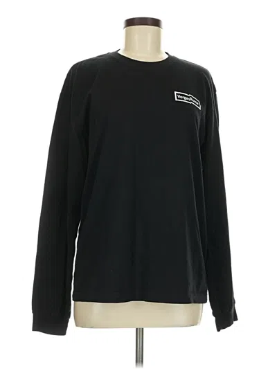 Pre-owned Bella+canvas Long Sleeve T-shirt In Black