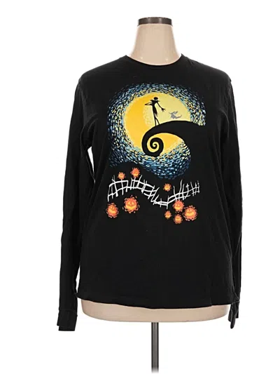 Pre-owned Bella+canvas Long Sleeve T-shirt In Black