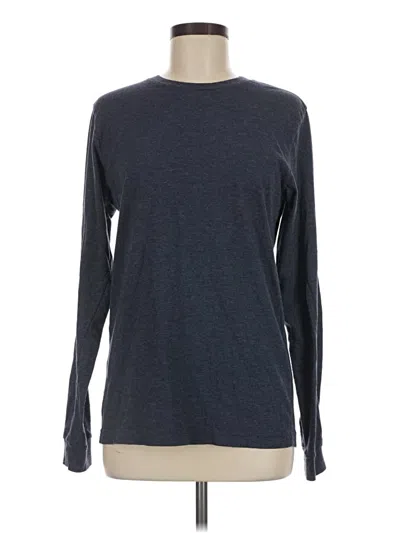 Pre-owned Bella+canvas Long Sleeve T-shirt In Gray