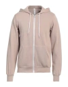 Bella+canvas Bella + Canvas Man Sweatshirt Beige Size M Cotton, Polyester