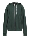 Bella+canvas Bella + Canvas Man Sweatshirt Dark Green Size Xl Cotton, Polyester