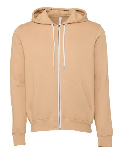 Bella+canvas Men's Sponge Fleece Full-zip Hoodie In Multi