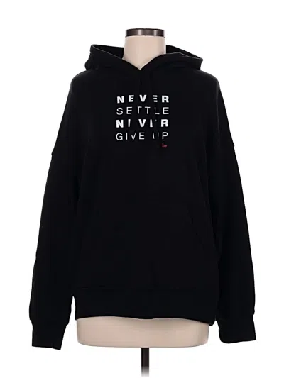 Pre-owned Bella+canvas Pullover Hoodie In Black